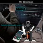 BC09 Bluetooth Handsfree Car Kit FM Transmitter, 5V 3.1A Car Charger, For iPhone, Galaxy, Sony, Lenovo, HTC, Huawei, and other Smartphones