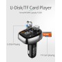 Car Dual USB MP3 FM-передатчик Bluetooth Music Player, поддержка TF Card / U Disk / Disk Free Calls