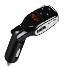 MP16 Car MP3 Player Kit Hands-free Call Wireless FM Transmitter Car Charger Support Micro TF Card and U Disk