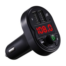 X1 Car Handsfree Kit FM Transmitter Wireless Audio Receiver MP3 Player Dual USB Fast Charger