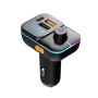 C24 Car Bluetooth MP3 Player Fast Charging FM Transmitter Wireless Handsfree