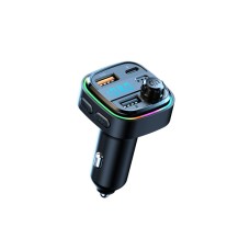 C26 Car Bluetooth Transmitter Handsfree Audio Player Dual USB Car Charger