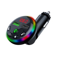 F13 Car Smartphone Charger Hands Free Calling 5.0 Bluetooth-MP3 Player Car Wireless FM Transmitter