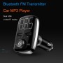 BT74 Car Bluetooth MP3 Music Player Digital Large Screen FM Transmitter Handsfree Call Dual USB Car MP3 Player