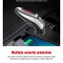Bluetooth 4.2 Car Kit Hands-free FM Transmitter Stereo A2DP MP3 Music Player Dual USB Charger TF Card U Disk Input Audio Receiver