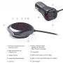 Car Bluetooth Mp3 Player FM -передатчик (черный)