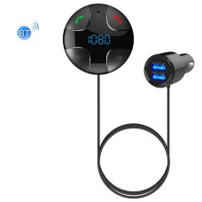 BC29B CAR MP3 Bluetooth Player Dual USB Bluetooth FM-передатчик без рук (Black)