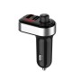 C7 Smart Dual USB Multifunctional Car Charger Music Player(Silver)