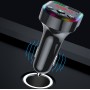 F5 CAR FM-передатчик Bluetooth без хранения MP3 MP3-плеер красочный атмосфера свет