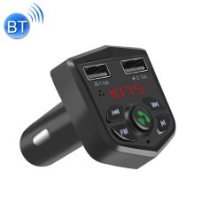BT803E Car Bluetooth MP3 Player Car FM Transmitter With Dual USB Fast Charge(Black)