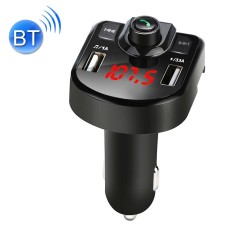M9 Car Bluetooth mp3 Двойное USB -автомобильное зарядное устройство (черное)