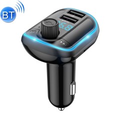 T829S Car Bluetooth Hands-free MP3 Blue Ambient Light