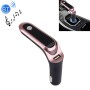 CARS7 Bluetooth Car Charger with Digital Display for Mobile Phone(Rose Gold)