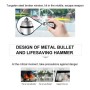 Car Diamond Aluminium Alloy QC3.0 Dual USB Quick Charger(Colour)