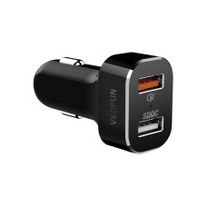 VEDFUN TurboDrive C210 Dual Ports Quick Charge 3.0 + SDDC Technology USB Car Charger for Smartphones and Tablets