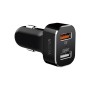 VEDFUN TurboDrive C210 Dual Ports Quick Charge 3.0 + SDDC Technology USB Car Charger for Smartphones and Tablets