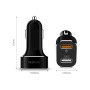 VEDFUN TurboDrive C210 Dual Ports Quick Charge 3.0 + SDDC Technology USB Car Charger for Smartphones and Tablets