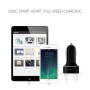 VEDFUN TurboDrive C210 Dual Ports Quick Charge 3.0 + SDDC Technology USB Car Charger for Smartphones and Tablets