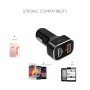 VEDFUN TurboDrive C210 Dual Ports Quick Charge 3.0 + SDDC Technology USB Car Charger for Smartphones and Tablets