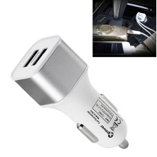 XPower X6 Universal Car Dual USB Quick Charger + Voltage Stabilizer 2 USB Ports Charger DC12V 3.6A(White)