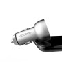 McDodo CC-3871 2-порт USB LED LED SMART Digital Display Car Charger, для iPhone, iPad, Samsung, HTC, Sony, LG, Huawei, Lenovo и других смартфонов или планшета (серебро)