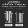 McDodo CC-3851 Dual USB-порты Smart Car Charger, для iPhone, iPad, Samsung, HTC, Sony, LG, Huawei, Lenovo и других смартфонов или планшетов (черный)