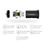 McDodo CC-3851 Dual USB-порты Smart Car Charger, для iPhone, iPad, Samsung, HTC, Sony, LG, Huawei, Lenovo и других смартфонов или планшетов (черный)