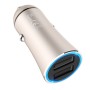 hoco Z30A 3.1A Portable Dual USB Car Charger (Gold)