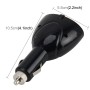 Vehicle Power Supply Extended Seat One-hole Power Expansion Seat with Car Dual USB Charger