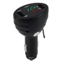 Digital Thermometer Car Battery Monitor Car-mounted Charger 3 in 1 Low Power Consumption High Light Display USB Charger