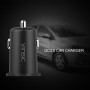 Vinsic VSCC106B Quick Charge 3.0 Mini Car Charger Fast Car Charger with LED Indicator Light, For iPhone, Galaxy, Sony, Lenovo, HTC, Huawei, and other Smartphones
