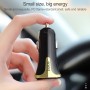 hoco Z31A 18W 3.4A Portable PD + QC3.0 Car Charger with 8 Pin Charging Cable (Black)