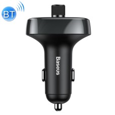 Baseus T Typed Bluetooth MP3 Car Charger, For iPhone, Galaxy, Huawei, Xiaomi, HTC, Sony and Other Smartphones(Tarnish)