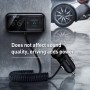 Baseus T Typed S-16 Wireless Bluetooth MP3 Car Charger, English Version (Black)