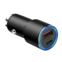 ACC-198 PD 20W + QC3.0 38W Dual Ports Metal Car Charger (Black)