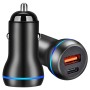 ACC-581 PD 20W + QC3.0 Type-C / USB-C + USB Fast Charging Car Charger (Black)