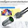 IVON CC38 2.4A Dual USB Car Charger + 1m USB to 8 Pin Fast Charge Data Cable Set