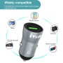 IVON CC39 18W 3.1A QC 3.0 USB Car Charger + 1m USB to Micro USB Fast Charge Data Cable Set