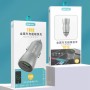 20W PD+22.5W USB Ports Car Charger, Compatible with Android and IOS (Grey)