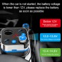 Cup Holder Car Charger Car Bluetooth MP3 Support Bluetooth / TF Card / U Disk / FM (Blue)