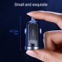 Joyroom C-A08 30W Mini PD+QC3.0 Двойной порт Smart Car Charger (черный)