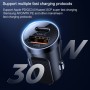 Joyroom C-A08 30W Mini PD+QC3.0 Двойной порт Smart Car Charger (черный)