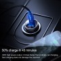 Joyroom C-A08 30W Mini PD+QC3.0 Двойной порт Smart Car Charger (черный)