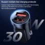 JOYROOM C-A09 30W Mini Dual QC3.0 Smart Car Charger (Black)