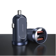 JOYROOM C-A09 30W Mini Dual QC3.0 Smart Car Charger (Blue)