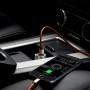 Car Multi-functional Dual USB Charger Adapter PD Fast Charger with Safety Hammer