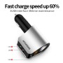 Car Multi-functional Three USB Charger Adapter 3 in 1 Fast Charger