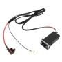 Car QC3.0 Fast Charge USB Interface Modification Charger for Toyota, Fuse to Take Power (Orange Light)