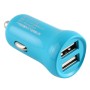 X-level CCMN-01 5V 2.4A Portable Dual USB Smart Car Charger (Blue)