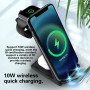 A10 10W 5 In 1 Multi-function Car Fast Charging Induction Wireless Charger(Black)